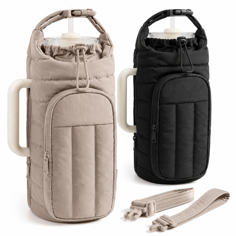 Rugged Sport Strap - Puffer Waterfles Draagtas Crossbody Flessenhouder met
