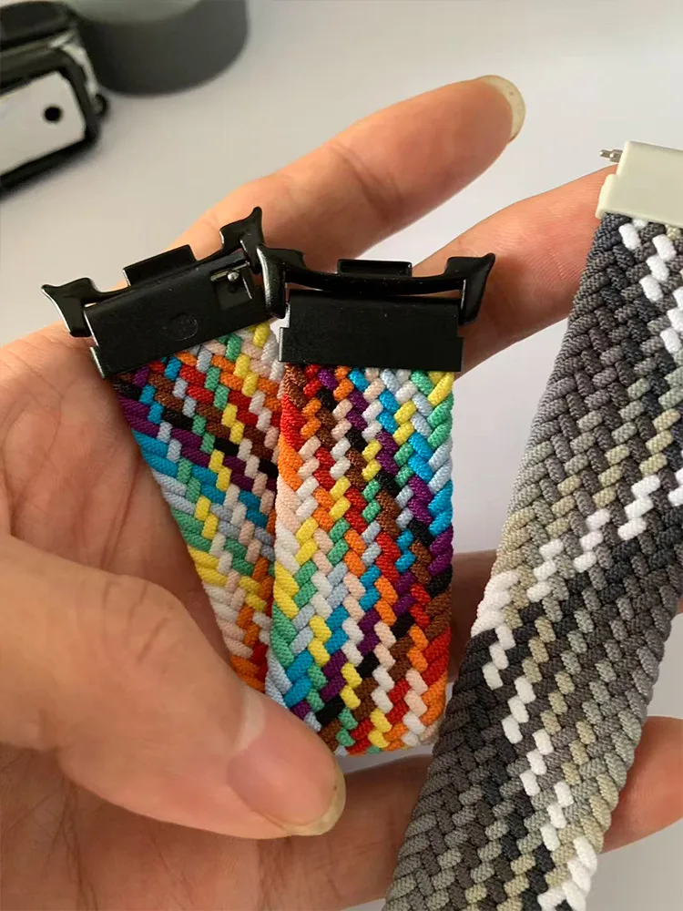 Gevlochten Solo Loop-band voor - Titan Smartwatch Accessories recensie en prijs