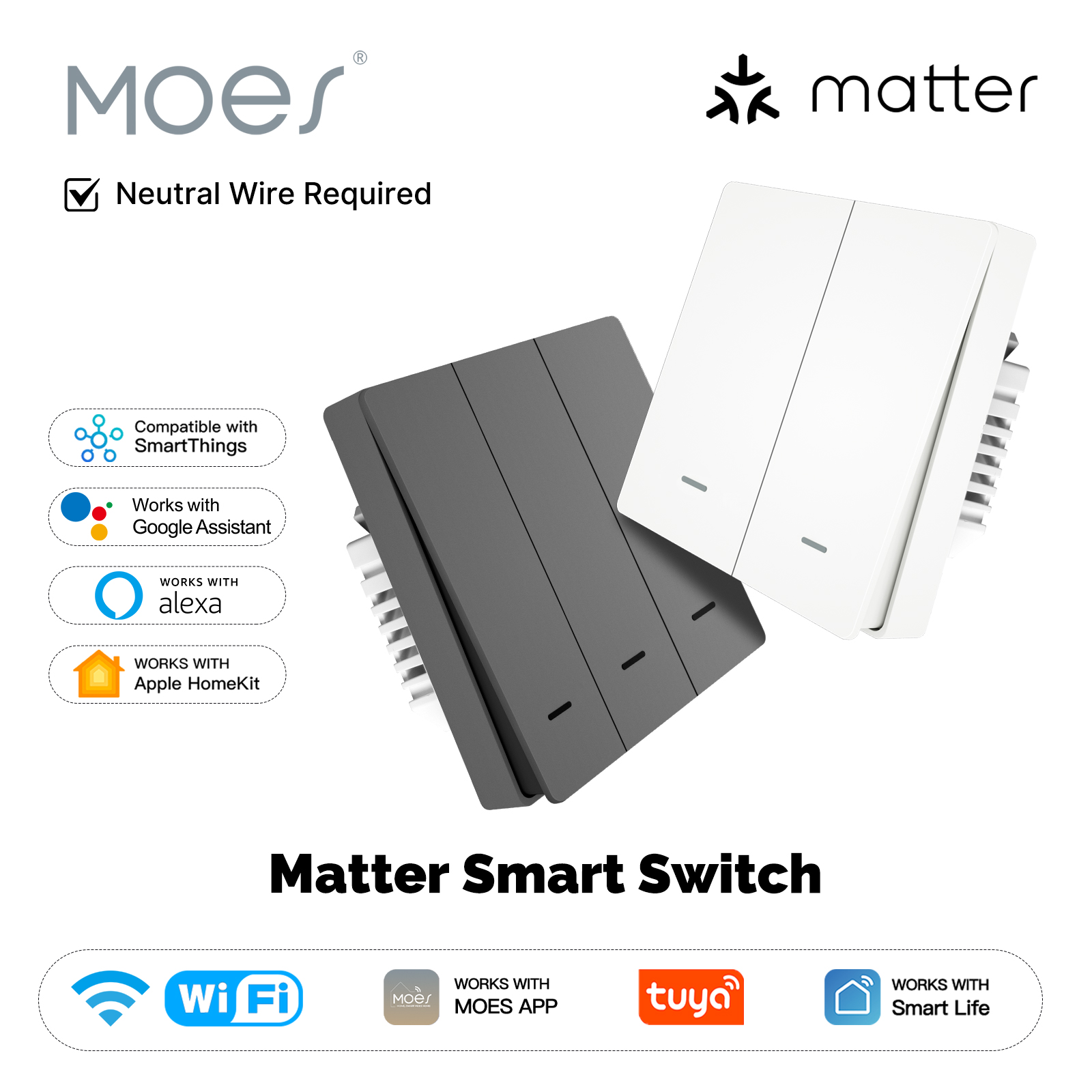 MOES Matter Tuya WiFi Smart Li - Smart Accessories recensie en prijs