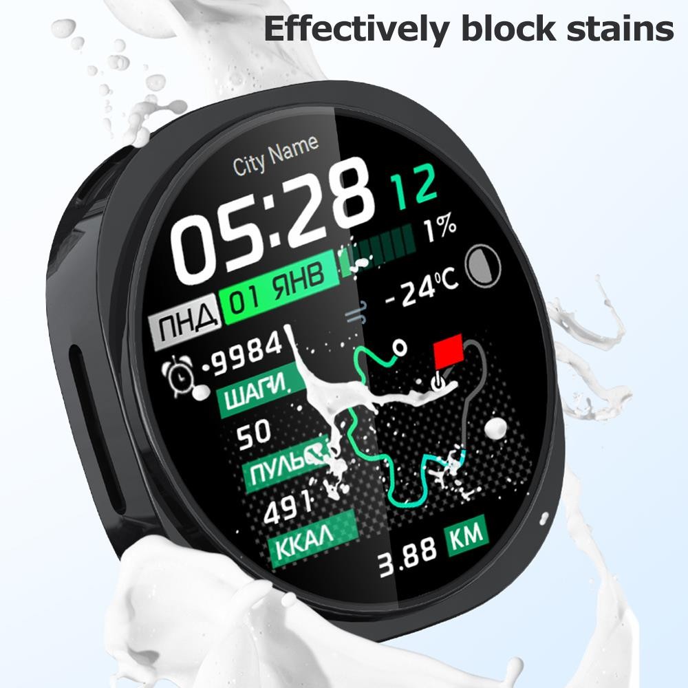 Zachte TPU-hoes met film voor  - Samsung Smartwatch Accessories recensie en prijs